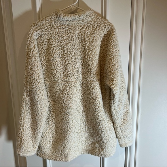 🍉Time And Tru - Oatmeal Teddybear Sweatshirt - L - Picture 2 of 2